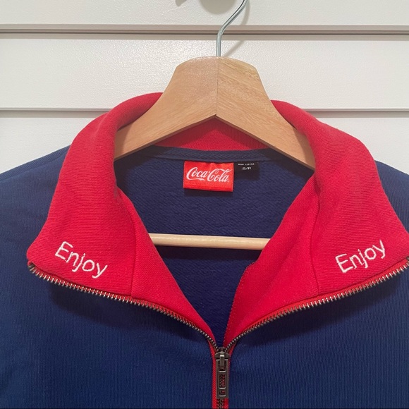 COTTON ON COKE 1/4 ZIP - Picture 3 of 3